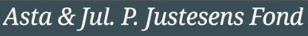 Asta og Jul. P. Justesens Fond logo